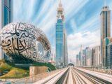 Moderne Skyline mit Museum in Dubai | deutscher Immobilienmakler Dubai